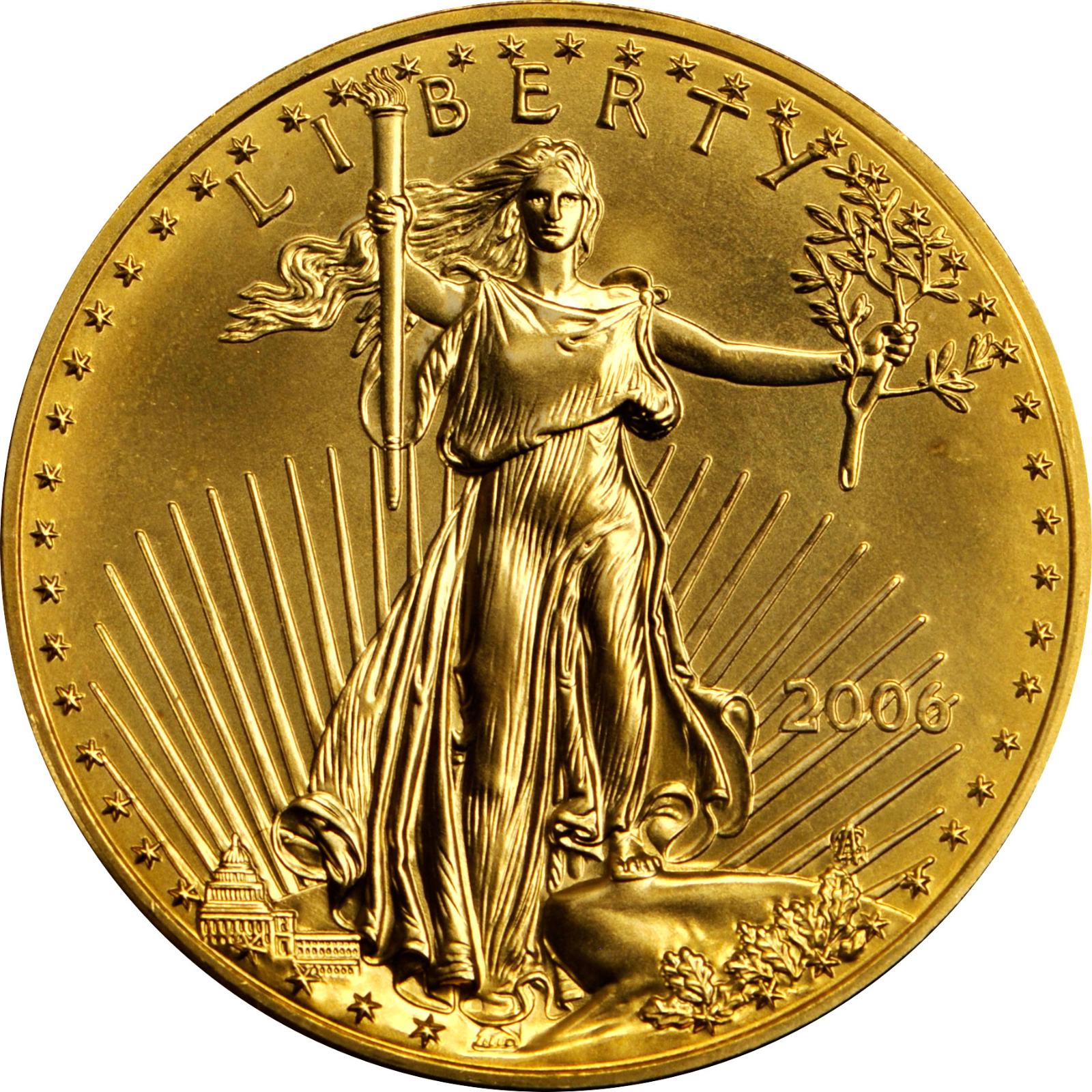 2006 W [PROOF] Coins $25 American Gold Eagle