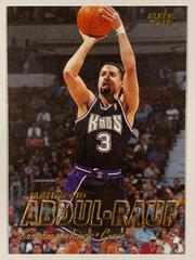 Mahmoud Abdul-Rauf Basketball Cards 1997 Fleer Prices