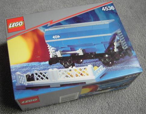 Blue Hopper Car #4536 LEGO Train