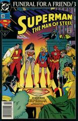 Superman: The Man of Steel [Newsstand] #20 (1993) Comic Books Superman: The Man of Steel Prices