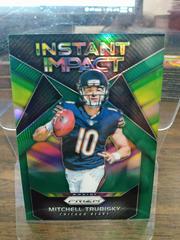 Mitchell Trubisky [Green] Football Cards 2017 Panini Prizm Instant Impact Prices