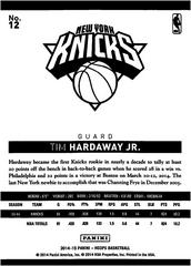Back Of Card | Tim Hardaway Jr Basketball Cards 2014 Panini Hoops