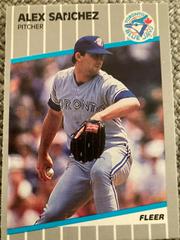 Alex Sanchez #U-71 Baseball Cards 1989 Fleer Update Prices
