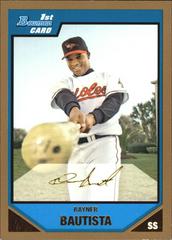 Rayner Bautista [Gold] #BP90 Baseball Cards 2007 Bowman Prospects Prices