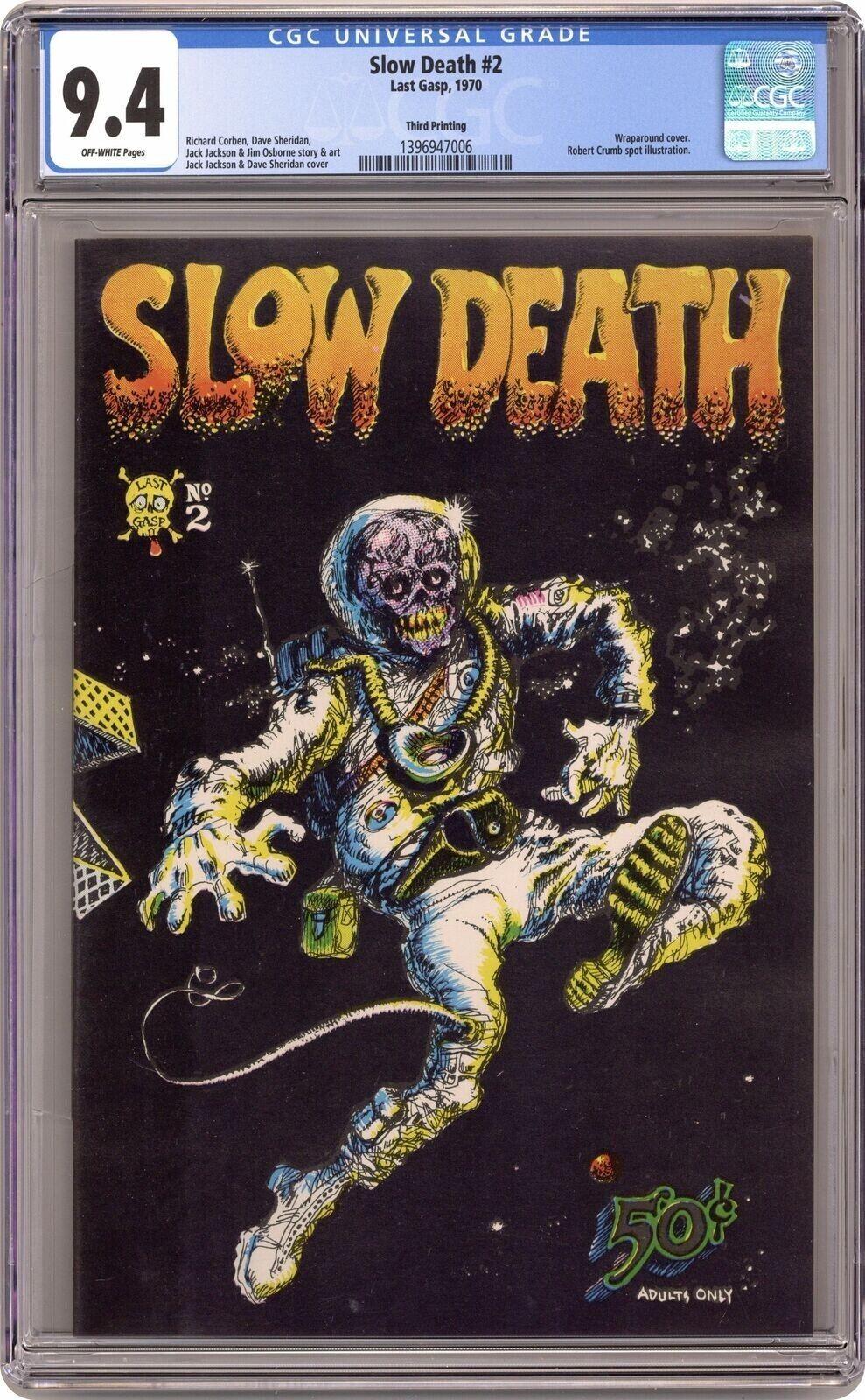 Slow Death [3rd Print] #2 (1970) Comic Books Slow Death