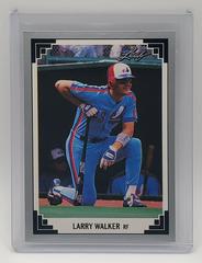 Larry Walker #241 Baseball Cards 1991 Leaf Prices