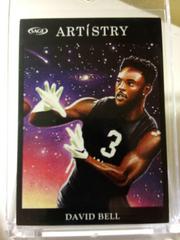 David Bell #112 Football Cards 2022 Sage Artistry Prices