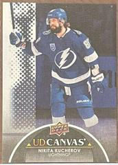 Nikita Kucherov [Black] Hockey Cards 2021 Upper Deck UD Canvas Prices