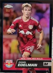 Daniel Edelman [Black] Soccer Cards 2023 Topps Chrome MLS Prices