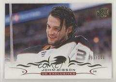 John Gibson [Exclusives] Hockey Cards 2018 Upper Deck Prices