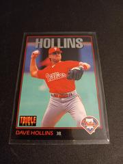 Dave Hollins #38 Baseball Cards 1993 Panini Donruss Triple Play Prices