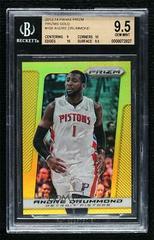 Andre Drummond [Gold Prizm] #198 Basketball Cards 2013 Panini Prizm Prices