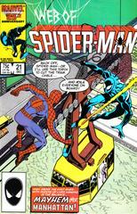 Web of Spider-Man #21 (1986) Comic Books Web of Spider-Man Prices