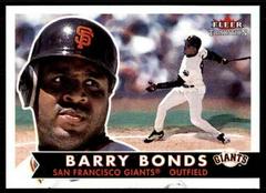 Barry Bonds Baseball Cards 2001 Fleer Prices