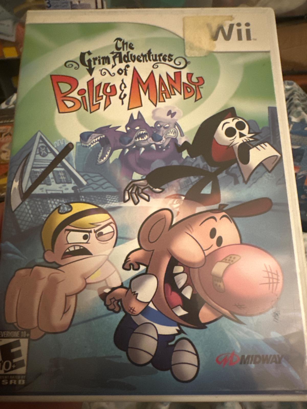 Grim Adventures of Billy & Mandy | Item, Box, and Manual | Wii