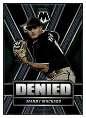 Manny Machado Baseball Cards 2022 Panini Mosaic Denied Prices