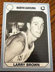 Larry Brown Collegiate Collection #187 Basketball Cards 1990 Collegiate Collection North Carolina Prices