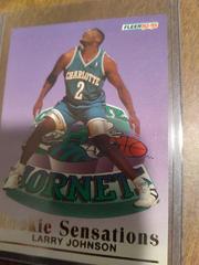 Larry Johnson Basketball Cards 1992 Fleer Rookie Sensations Prices