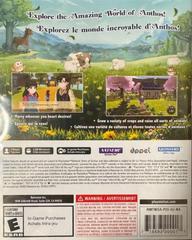 Back Cover | Harvest Moon: The Winds of Anthos Playstation 5
