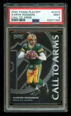 Aaron Rodgers #CA10 Football Cards 2020 Panini Playoff Call to Arms Prices