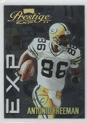 Antonio Freeman [Reflections Gold] #EX151 Football Cards 1999 Playoff Prestige Exp Prices