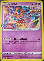 Pokemon Promo Promo Rare Holo Deoxys V SWSH266