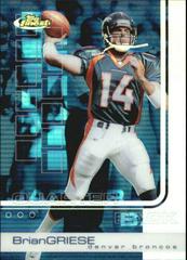 Brian Griese #30 Football Cards 2002 Topps Finest Prices