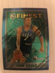 Tony Dumas #69 Basketball Cards 1995 Finest Prices