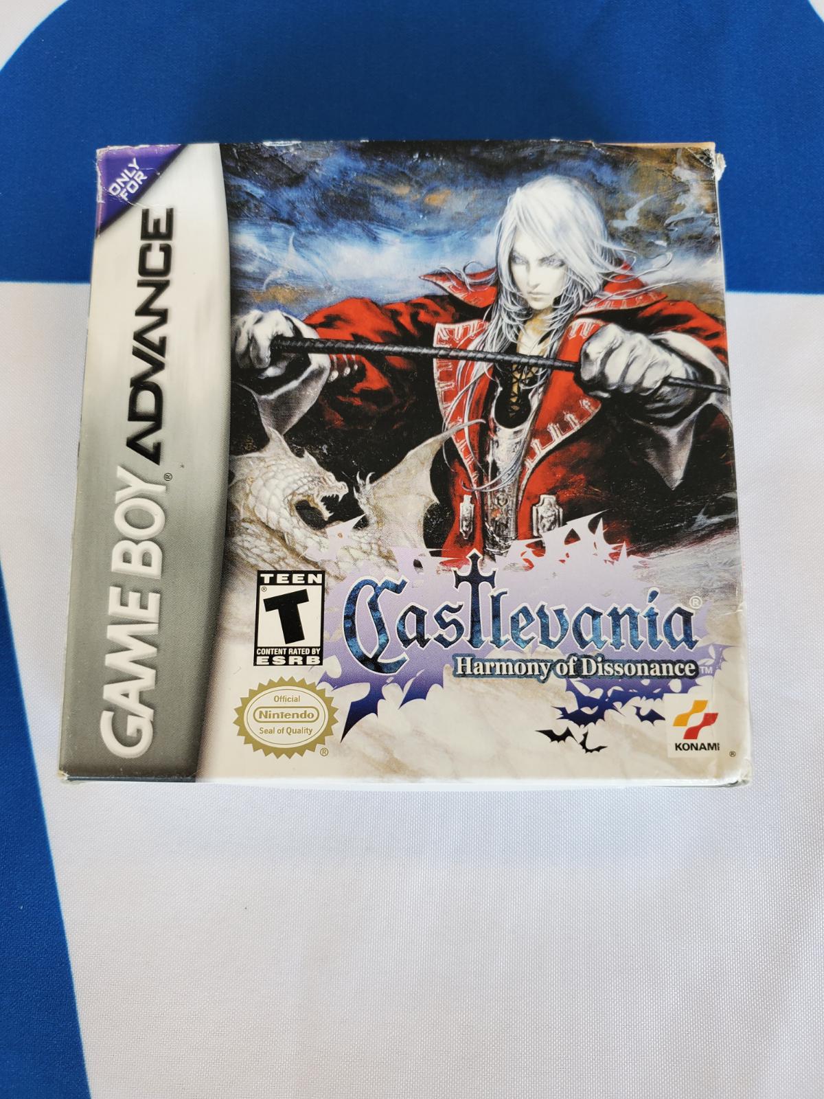 Castlevania Harmony of Dissonance | Box and Manual only | GameBoy Advance