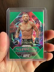Alexander Volkanovski [Green] Ufc Cards 2021 Panini Prizm UFC Fireworks Prices