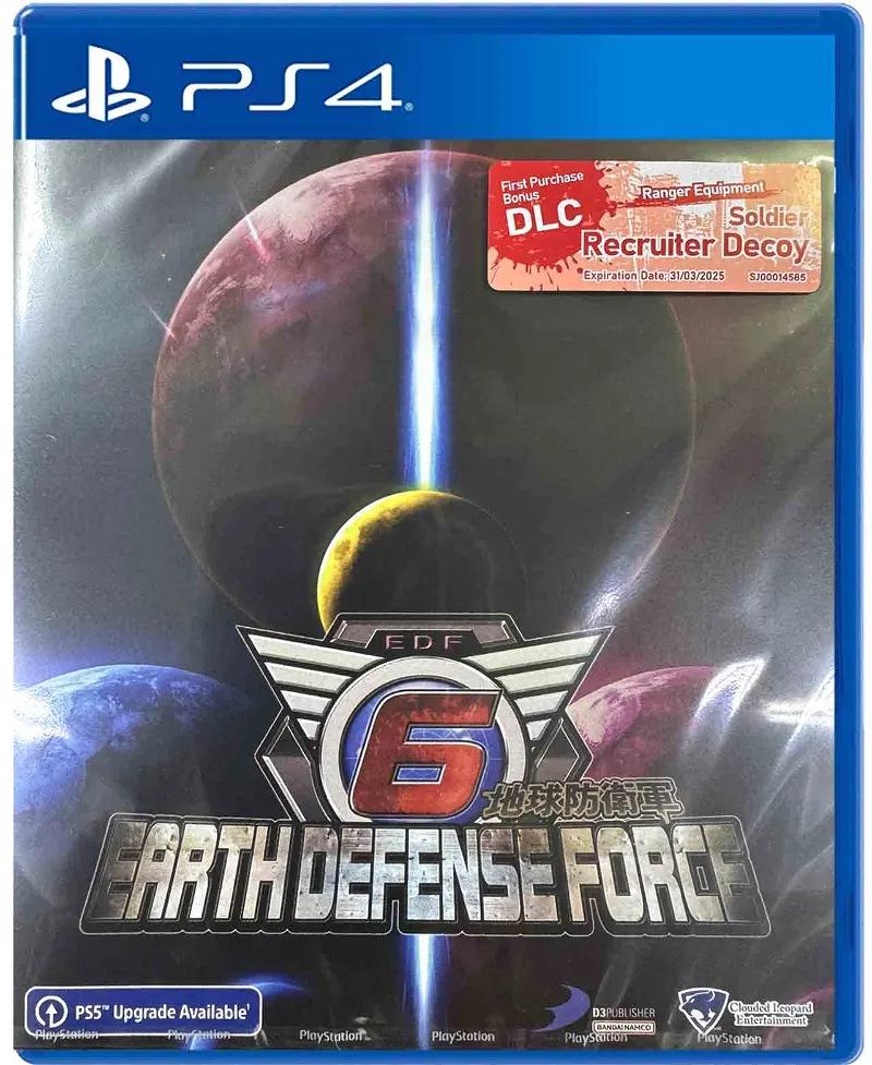 Earth Defense Force 6 Asian English Playstation 4