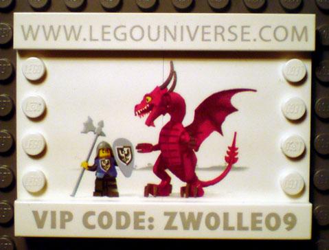 Dragon and Knight LEGO Universe