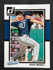 Alex Wood #262 Baseball Cards 2014 Donruss Prices