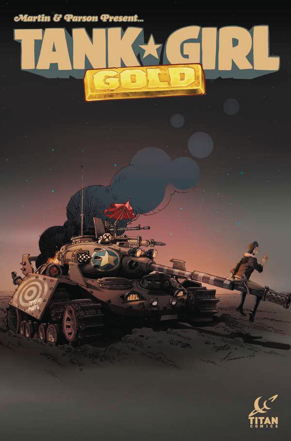 Tank Girl: Gold [Tkachenko] #1 (2016) Comic Books Tank Girl: Gold