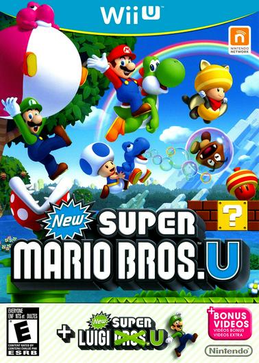 New Super Mario Bros. U + New Super Luigi U Cover Art