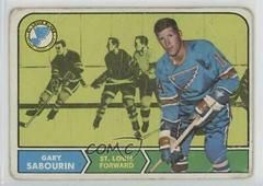 Gary Sabourin Hockey Cards 1968 Topps Prices