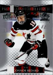 Connor Bedard #107 Hockey Cards 2022 Upper Deck Team Canada Juniors Prices