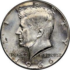 1966 Coins Kennedy Half Dollar Prices