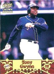 Tony Gwynn [Diamond Knights] Baseball Cards 1998 Pacific Crown Royale Prices