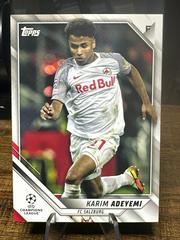 Karim Adeyemi #119 Soccer Cards 2021 Topps UEFA Champions League Prices