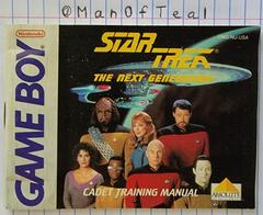 Manual  | Star Trek the Next Generation GameBoy