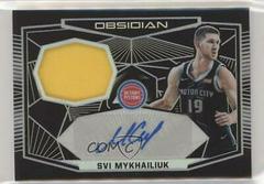 Svi Mykhailiuk Basketball Cards 2018 Panini Obsidian Rookie Jersey Autographs Prices