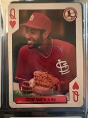 Ozzie Smith [Queen of Hearts] Baseball Cards 1992 U.S. Playing Card All Stars Prices