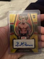 Grant Dawson [Gold] #RS-GDW Ufc Cards 2022 Panini Select UFC Rookie Signatures Prices