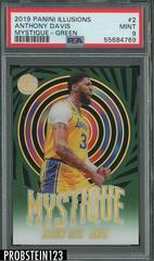 Anthony Davis [Green] Basketball Cards 2019 Panini Illusions Mystique Prices