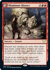 Illuminate History [Foil] Magic Strixhaven School of Mages Prices