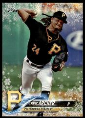 Chris Archer [Metallic Snowflake] #71 Baseball Cards 2018 Topps Holiday Mega Box Prices