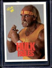 Hulk Hogan #57 Wrestling Cards 1990 Classic WWF Prices