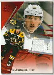 Brad Marchand [Red] #119 Hockey Cards 2023 SP Game Used Prices