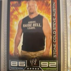 Stone Cold' Steve Austin Wrestling Cards 2008 Topps WWE Slam Attax Prices